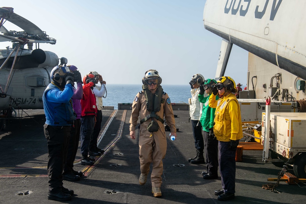 Eisenhower Supports Naval Operations in 5th Fleet Area of Operations