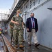 SECNAV Visits USS Emory S. Land