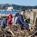 Yokosuka Chief Petty Officers and Selectees Beach Cleanup