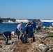 Yokosuka Chief Petty Officers and Selectees Beach Cleanup