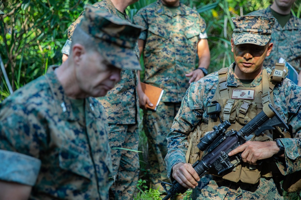 Marines with CLB-4 conduct cache drops in support of V 2/8