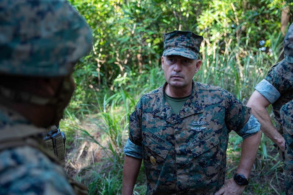 Marines with CLB-4 conduct cache drops in support of V 2/8