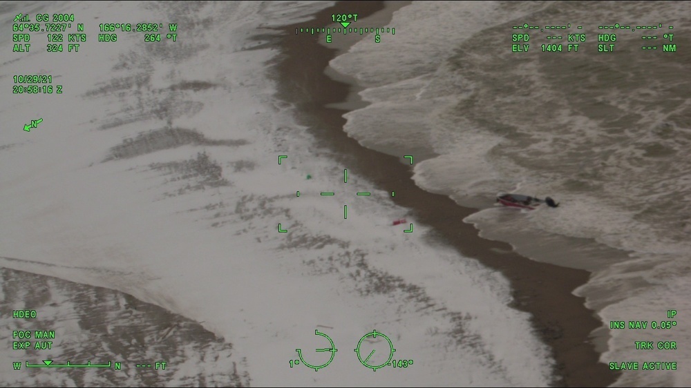 Coast Guard rescued overdue boaters near Nome, Alaska