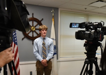 Coast Guard honors local teen with Silver Lifesaving Medal