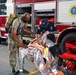 F.E. Warren Command Chief Immersion at Fire Department