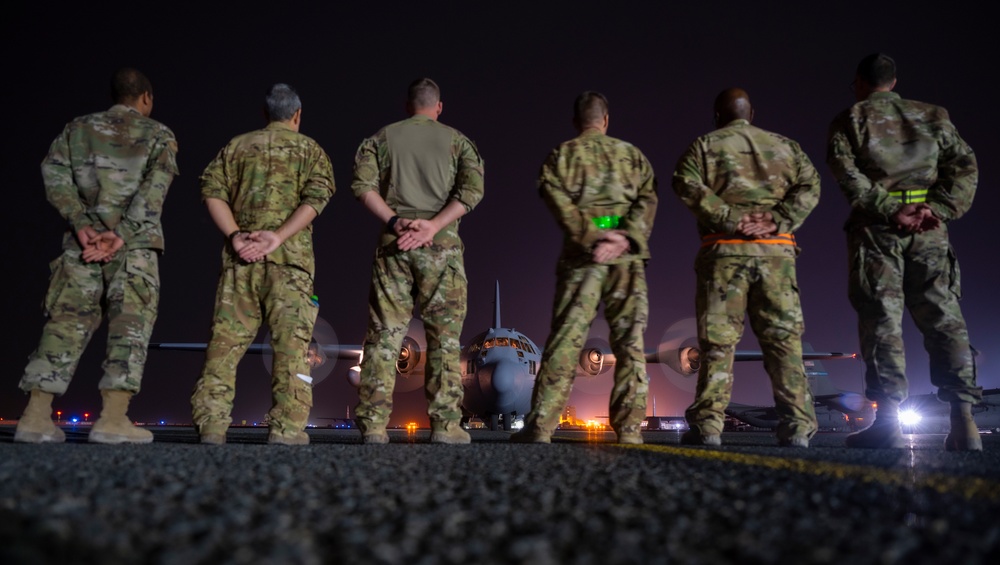 C-130H Hercules completes last mission from ASAB