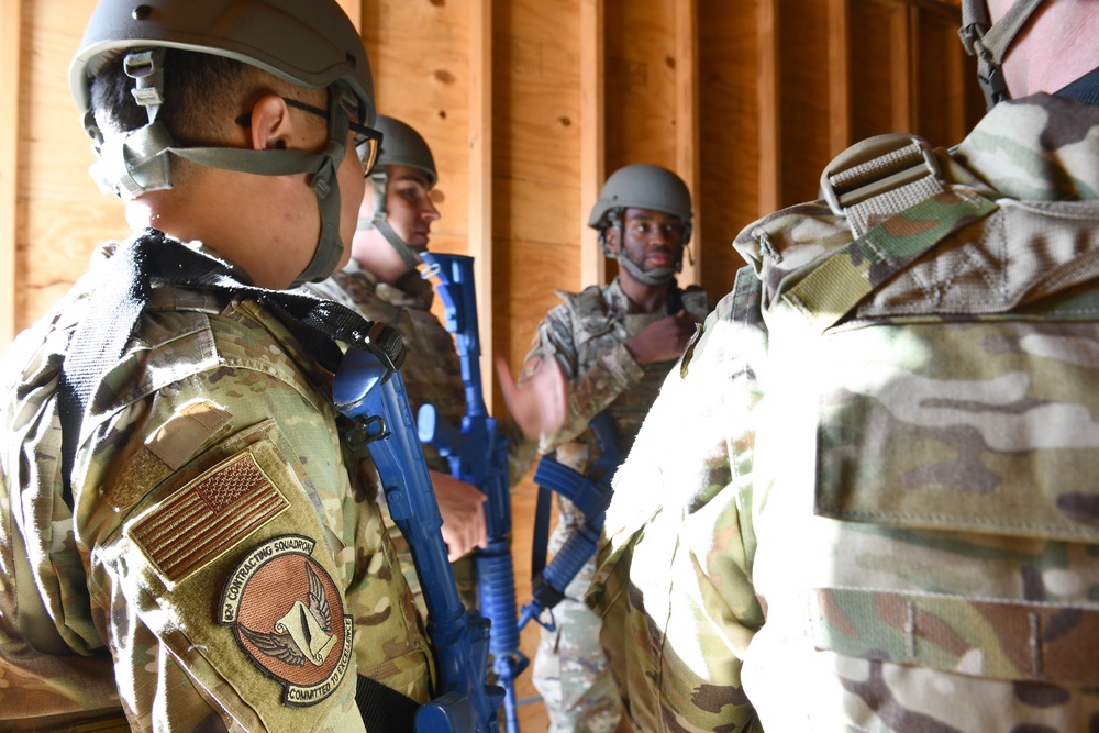 97th, 82nd CONS Airmen partner to test contingency skills