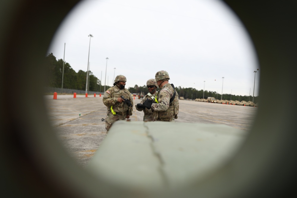 Provider Soldiers hold truck rodeo