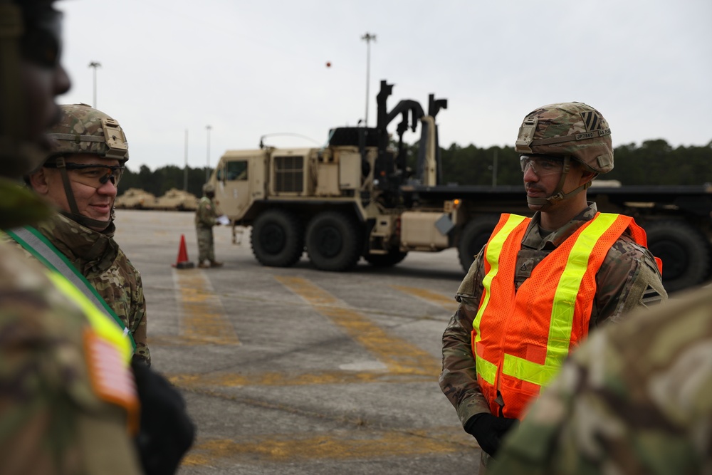 Provider Soldiers hold truck rodeo