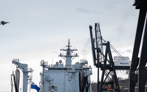 ROKN Cruise Training Task Group visits Alaska