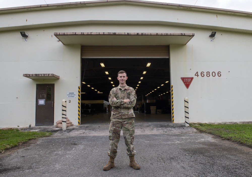 SrA Austin Schneider Airman of the Week