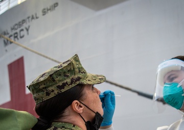 USNS Mercy Departs San Diego for MERCEX 22-1