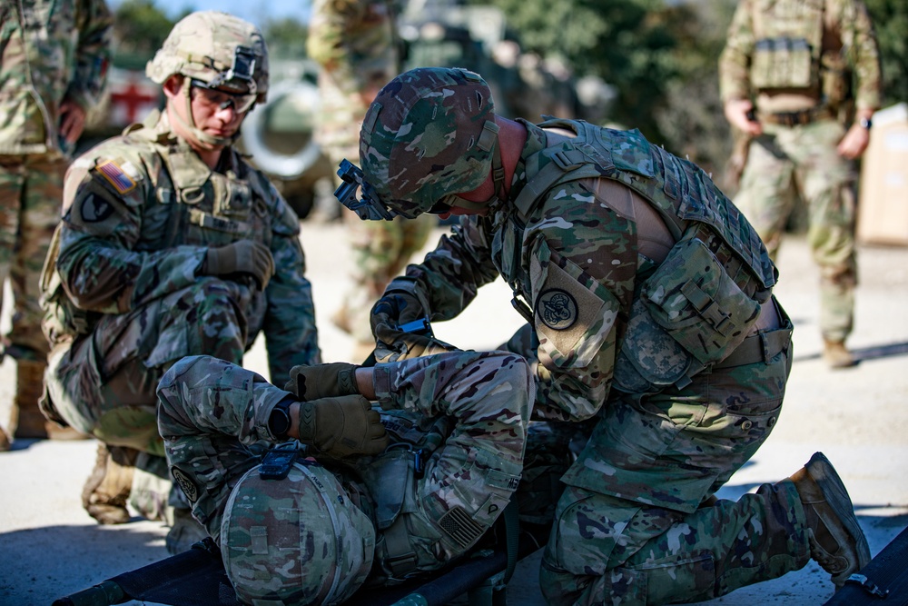 The Peruvian Army visits Fort Hood