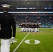 Silent Drill Platoon performs during Miami Dolphins’ Salute to Service game