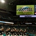 Silent Drill Platoon performs during Miami Dolphins’ Salute to Service game