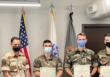 Engagement with French liaison, cadets furthers cyberspace security cooperation efforts