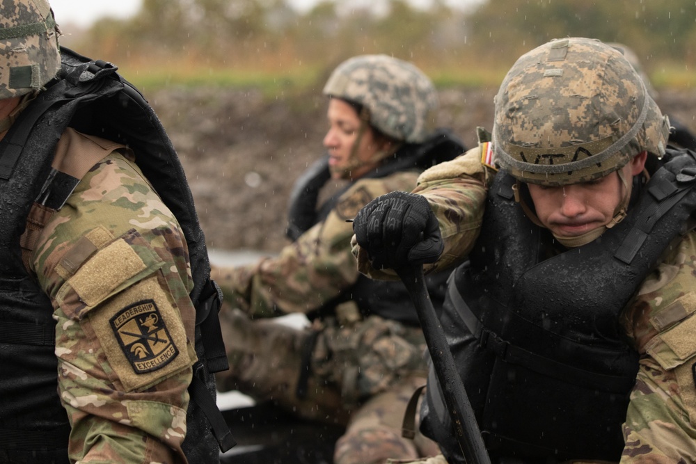 1st Brigade Army ROTC Ranger Challenge 2021 | Zodiac Water Course