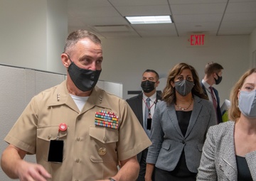 DSD Hicks tours Joint Artificial Intelligence Center