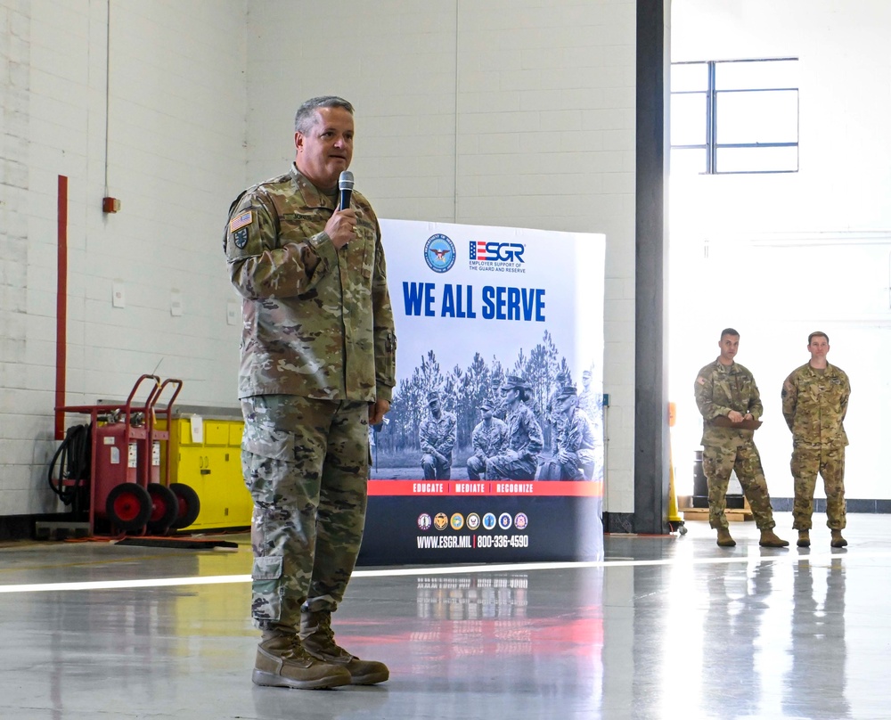 South Carolina National Guard, Employer Support of the Guard and Reserve Boss Lift 2021