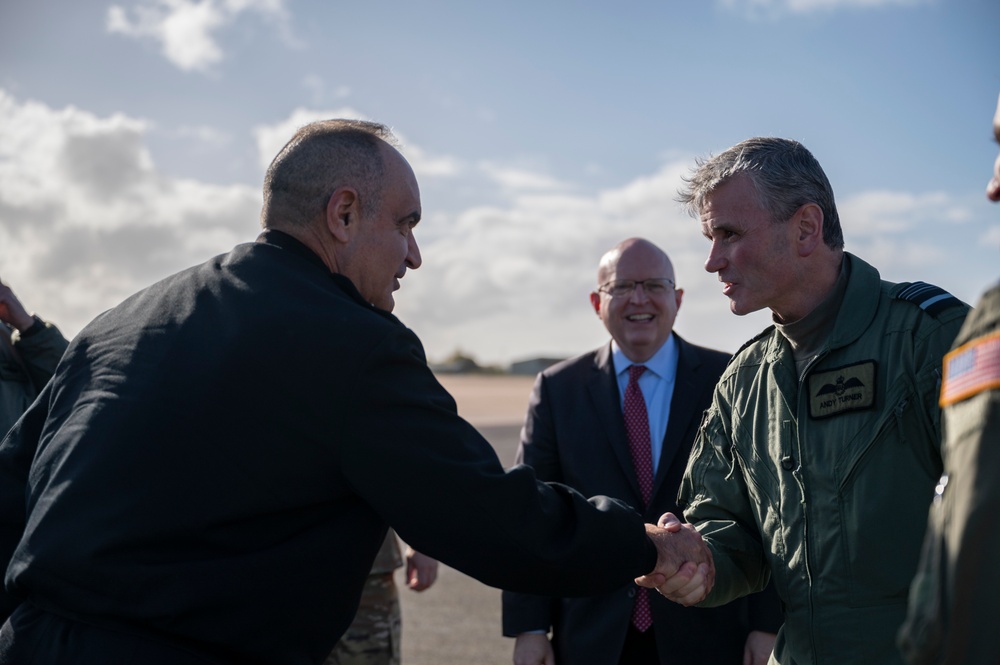 9th EBS hosts RAF, USAFE-AF, USSTRATCOM, Embassy leaders