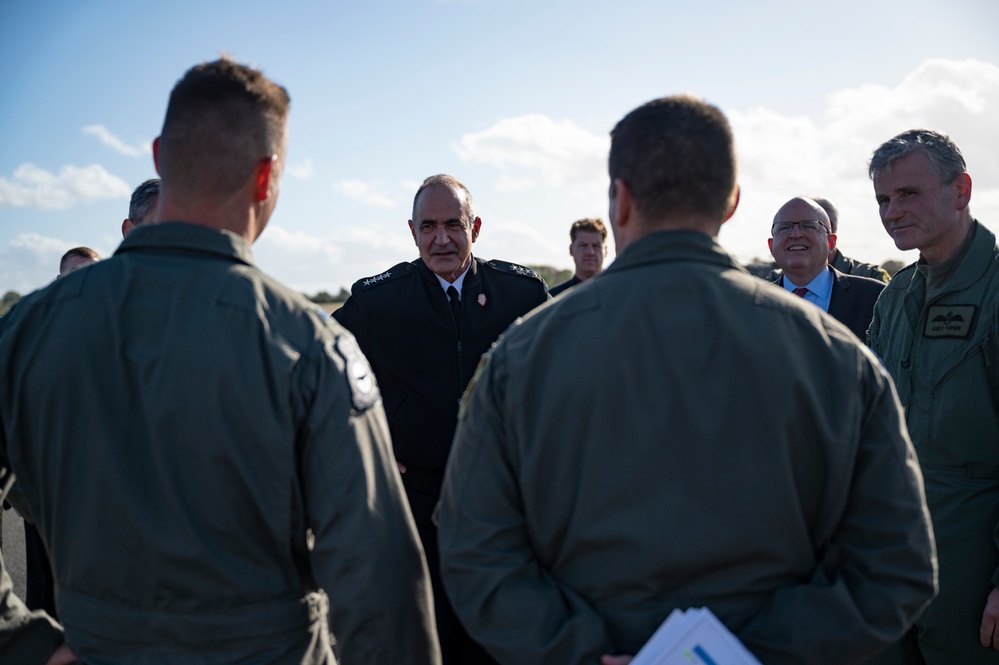 9th EBS hosts RAF, USAFE-AF, USSTRATCOM, Embassy leaders