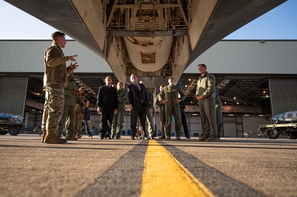 9th EBS hosts RAF, USAFE-AF, USSTRATCOM, Embassy leaders