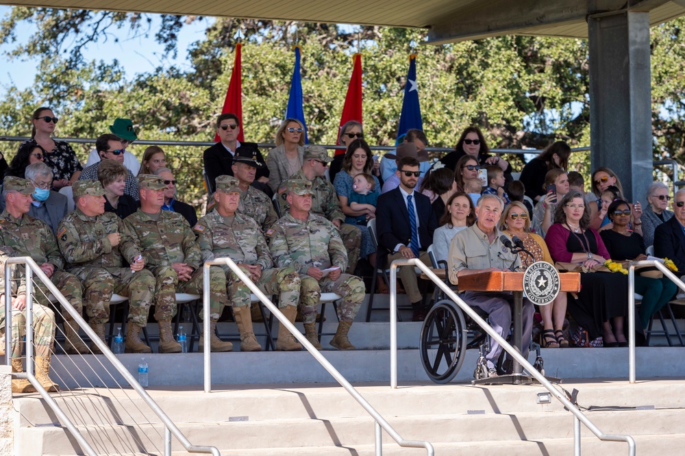 36th Infantry Division Change of Command
