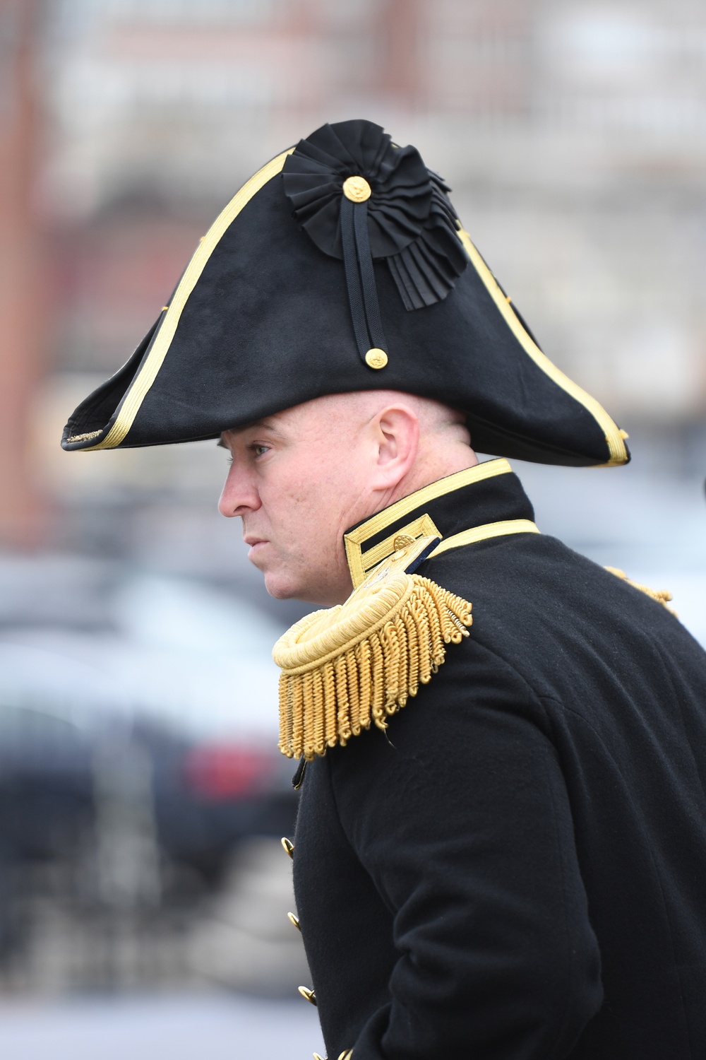 USS Constitution underway for CPO Heritage Week