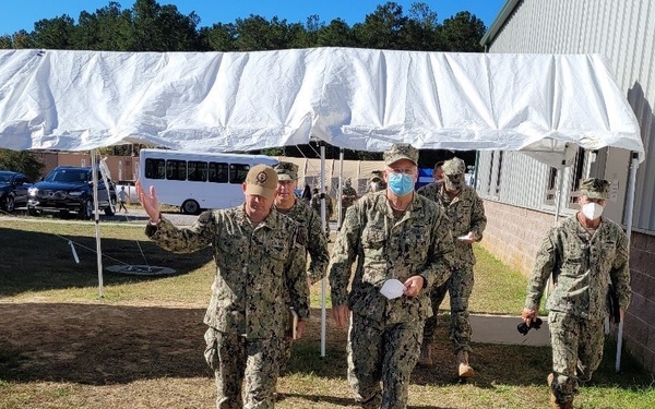 NAVY SG VISITS OAW-DEPLOYED NMCP PERSONNEL