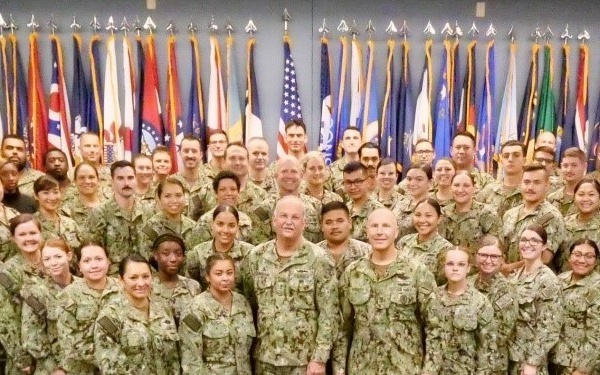 NAVY SG VISITS OAW-DEPLOYED NMCP PERSONNEL