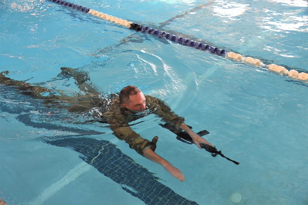 Sink or swim - Army combat water survival training