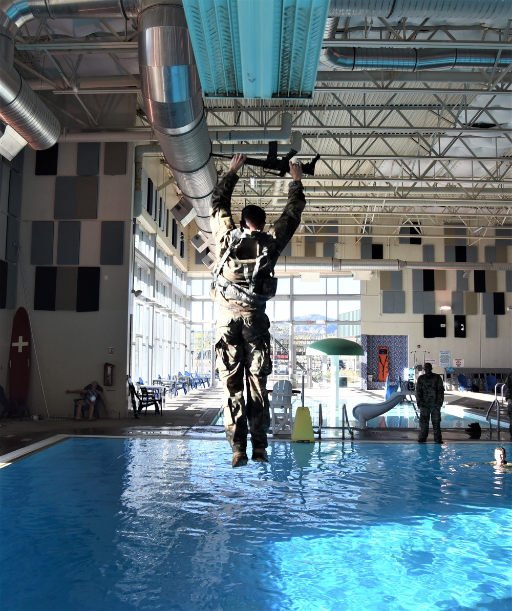 Sink or swim - Army combat water survival training