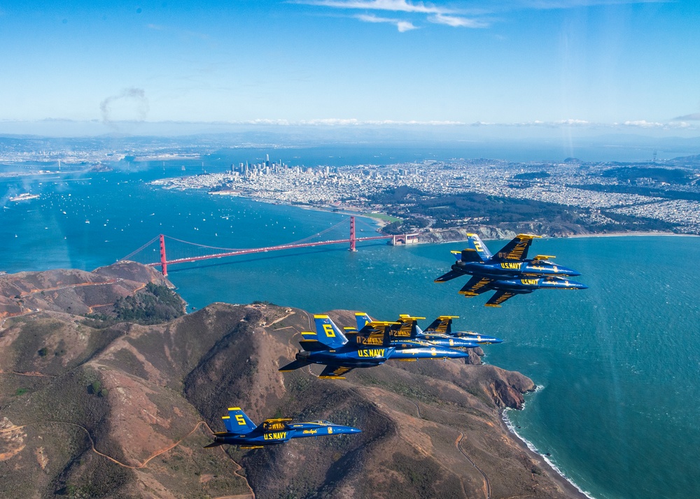 Blue Angels Navy Flight Demonstration Team – San Francisco, CA