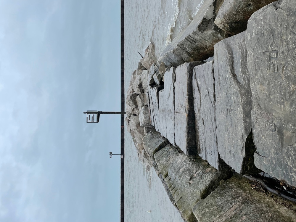 U.S. Army Corps of Engineers Buffalo District completes substantial repair of Vermilion Harbor east pier