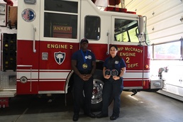 South Carolina National Guard McCrady Training Center firefighters place first in bodybuilding competition