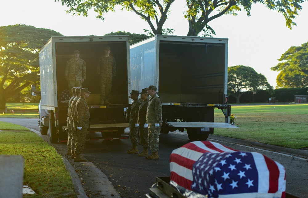 DPAA continues WWII disinterment efforts