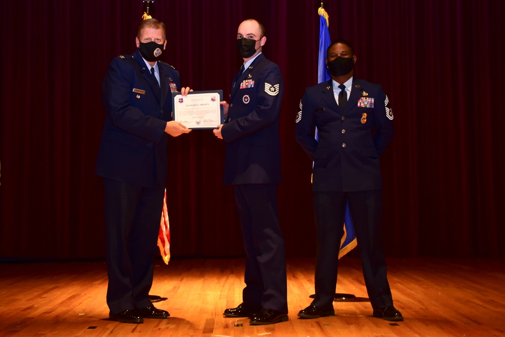 Sheppard Air Force Base promotion ceremony