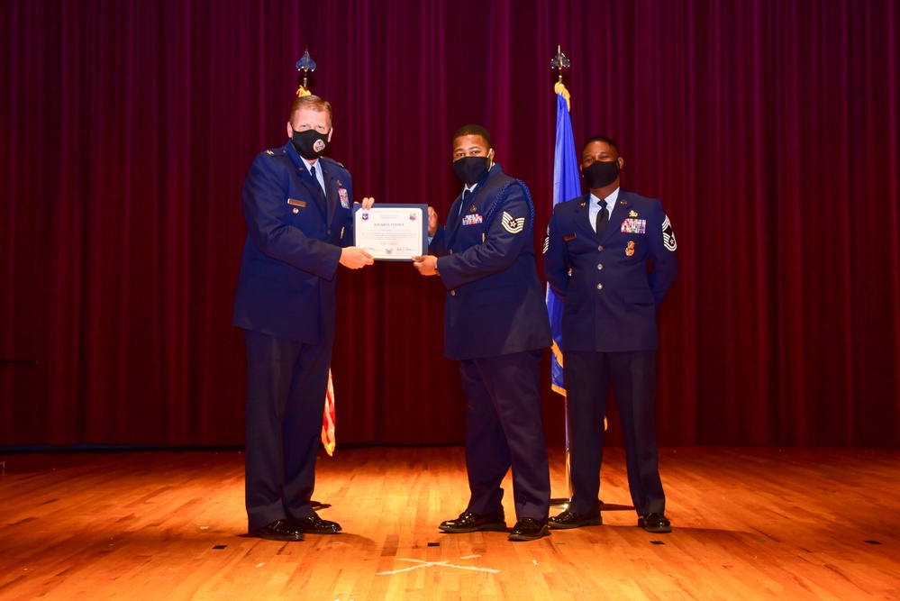 Sheppard Air Force Base promotion ceremony