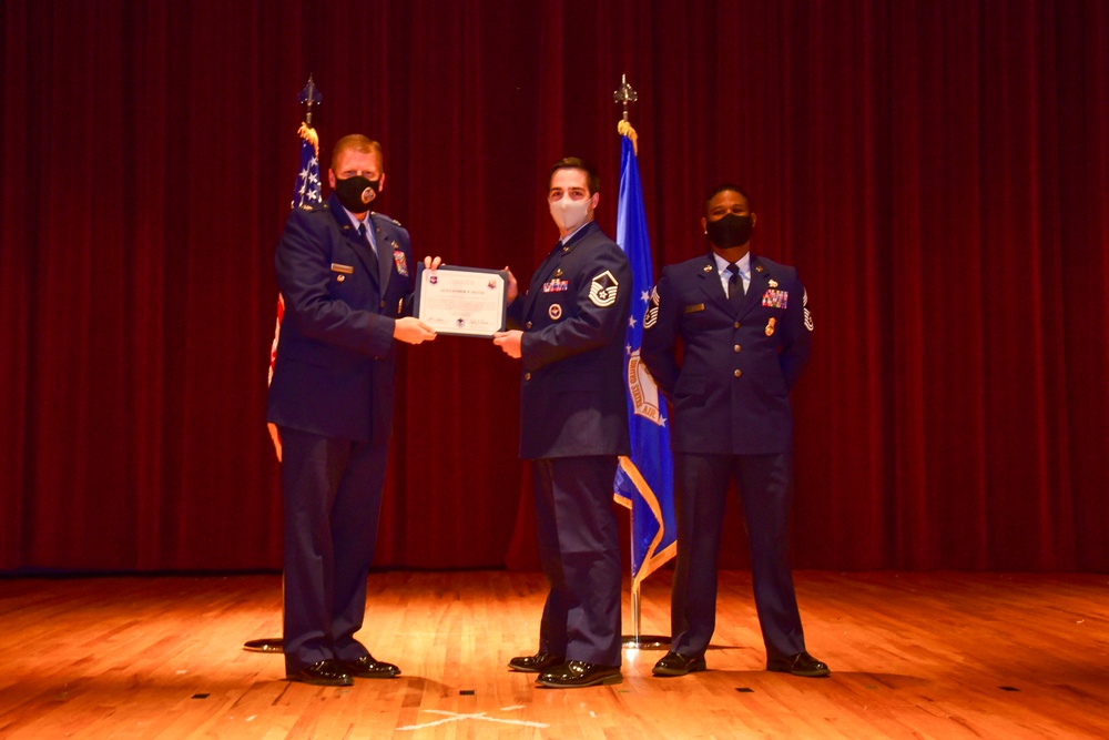 Sheppard Air Force Base promotion ceremony