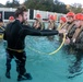 Marines participate in Underwater Egress survival Training