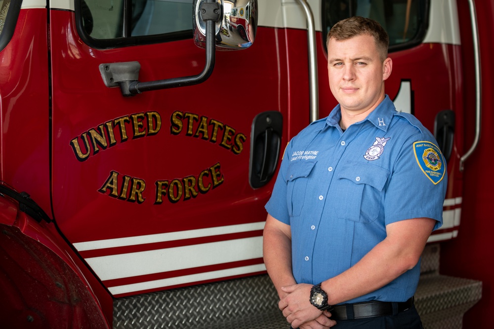 Airman's daughter saved by Lackland firefighter