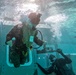 Marines participate in Underwater Egress survival Training