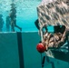 Marines participate in Underwater Egress survival Training