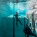 Marines participate in Underwater Egress survival Training