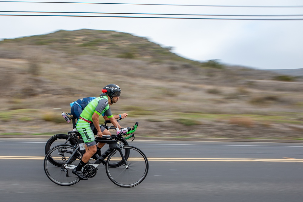 Ironman participants zoom through Camp Pendleton