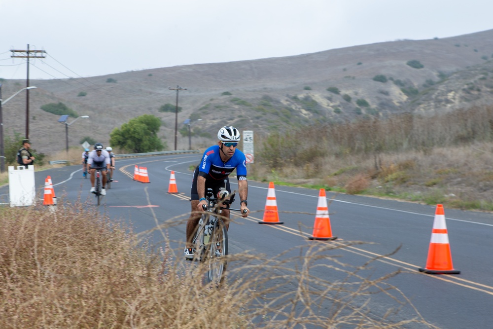 Ironman participants zoom through Camp Pendleton