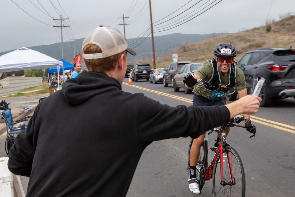 Ironman participants zoom through Camp Pendleton