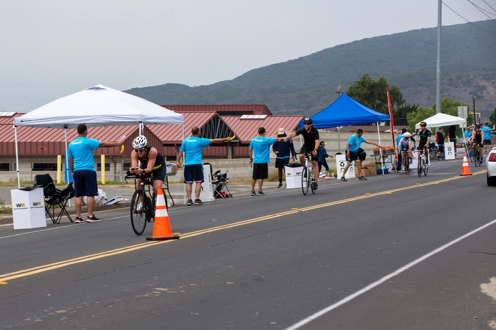 Ironman participants zoom through Camp Pendleton