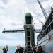 USS Frank Cable Conducts Expeditionary Reload with USS Hampton Alongside