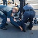 USS Benfold Conducts General Quarters Drill